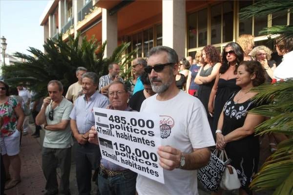 Protestas de funcionarios en Córdoba