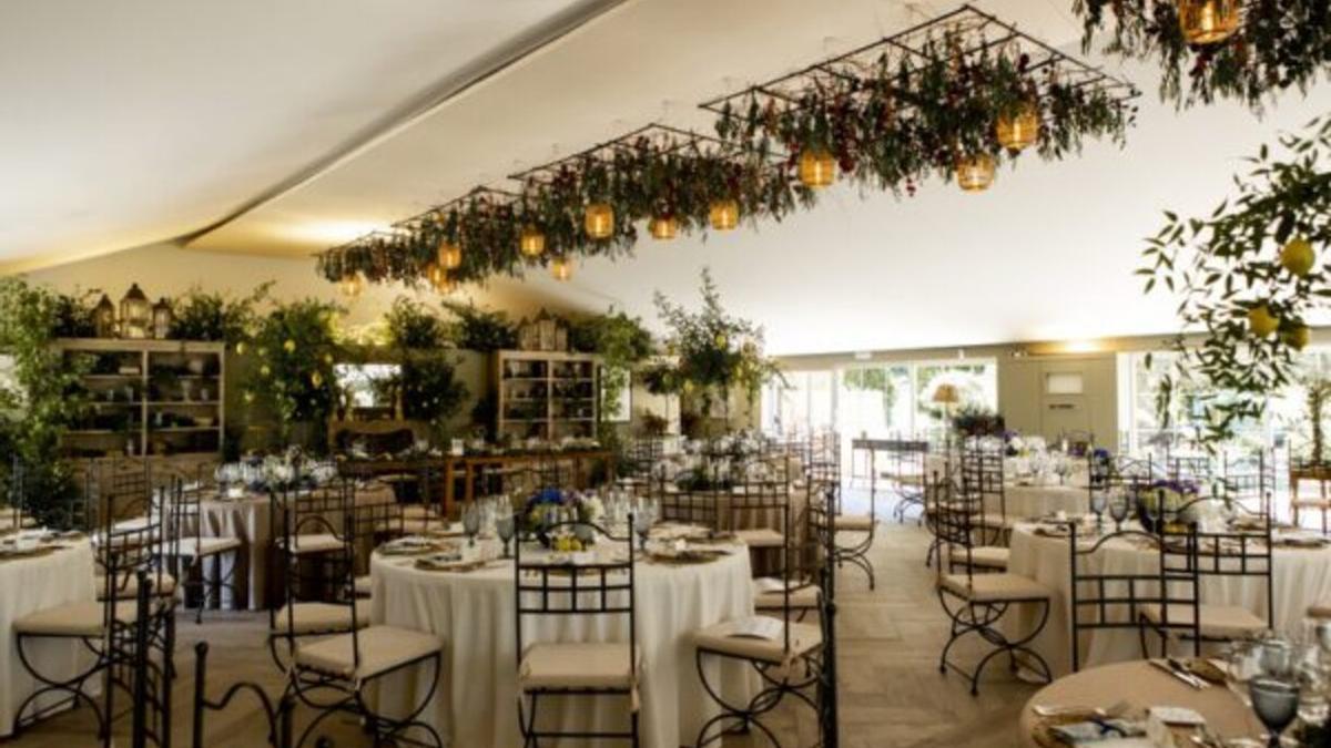 Uno de los espacios de la finca en la que Ana Guerra celebrará su boda.