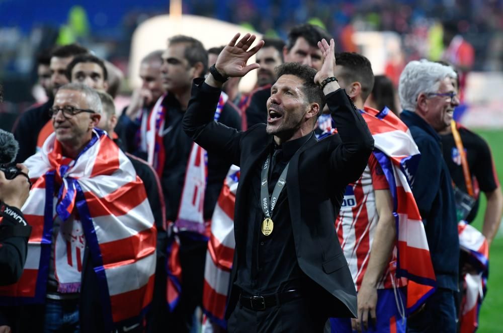 Final de la Europa League: Olympique de Marsella - Atlético de Madrid