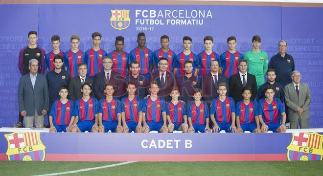 Las imágenes de la presentacion de la cantera del FC Barcelona