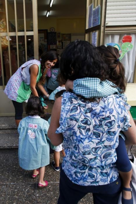 Los asturianos más jóvenes vuelven al cole