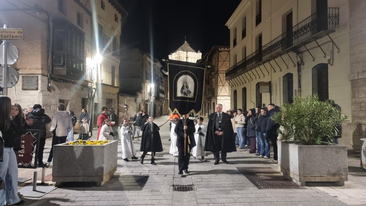La procesión de la Virgen de los Dolores de Toro, en imágenes