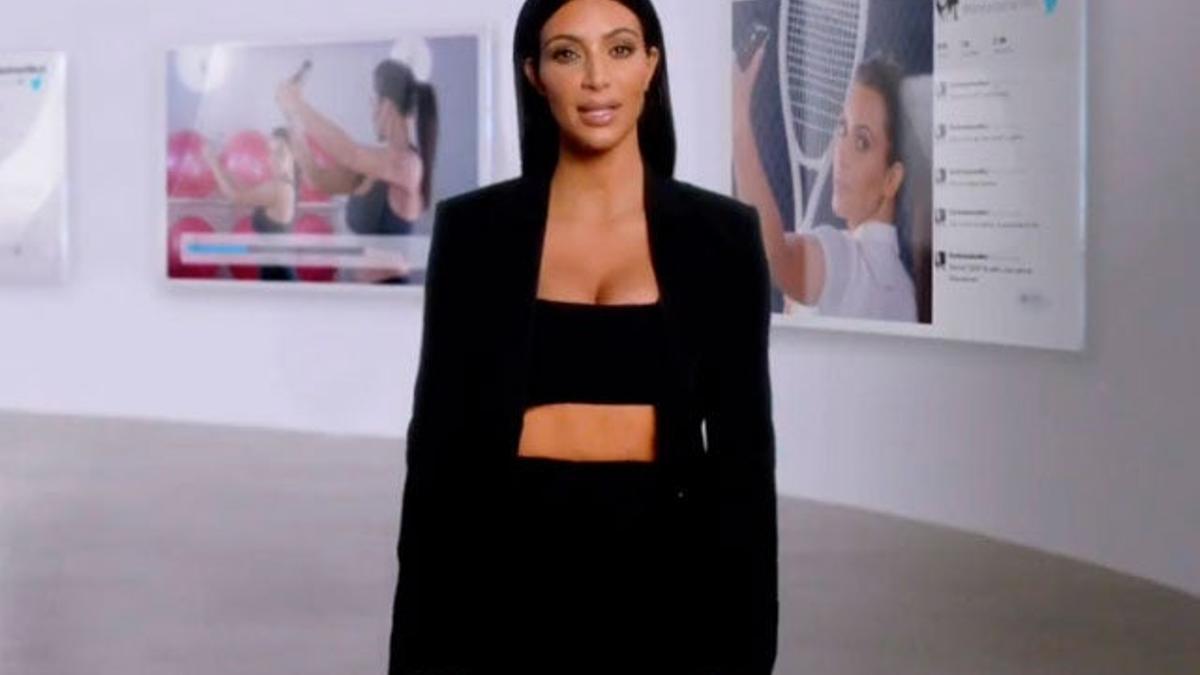 Kim Kardashian  protagonista de uno de los anuncios de la Super Bowl