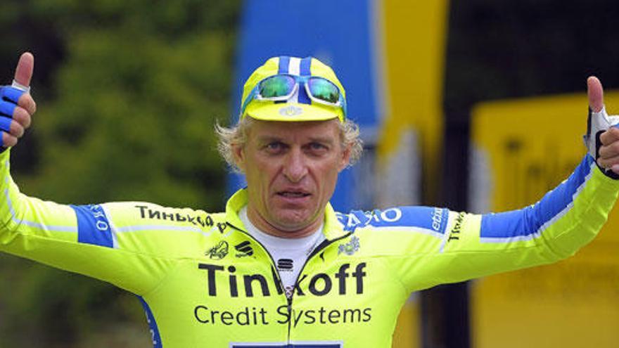 Oleg Tinkov, patrón del equipo que lleva su nombre.