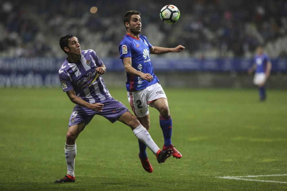 El partido entre el Real Oviedo y el Real Valladolid, en imágenes