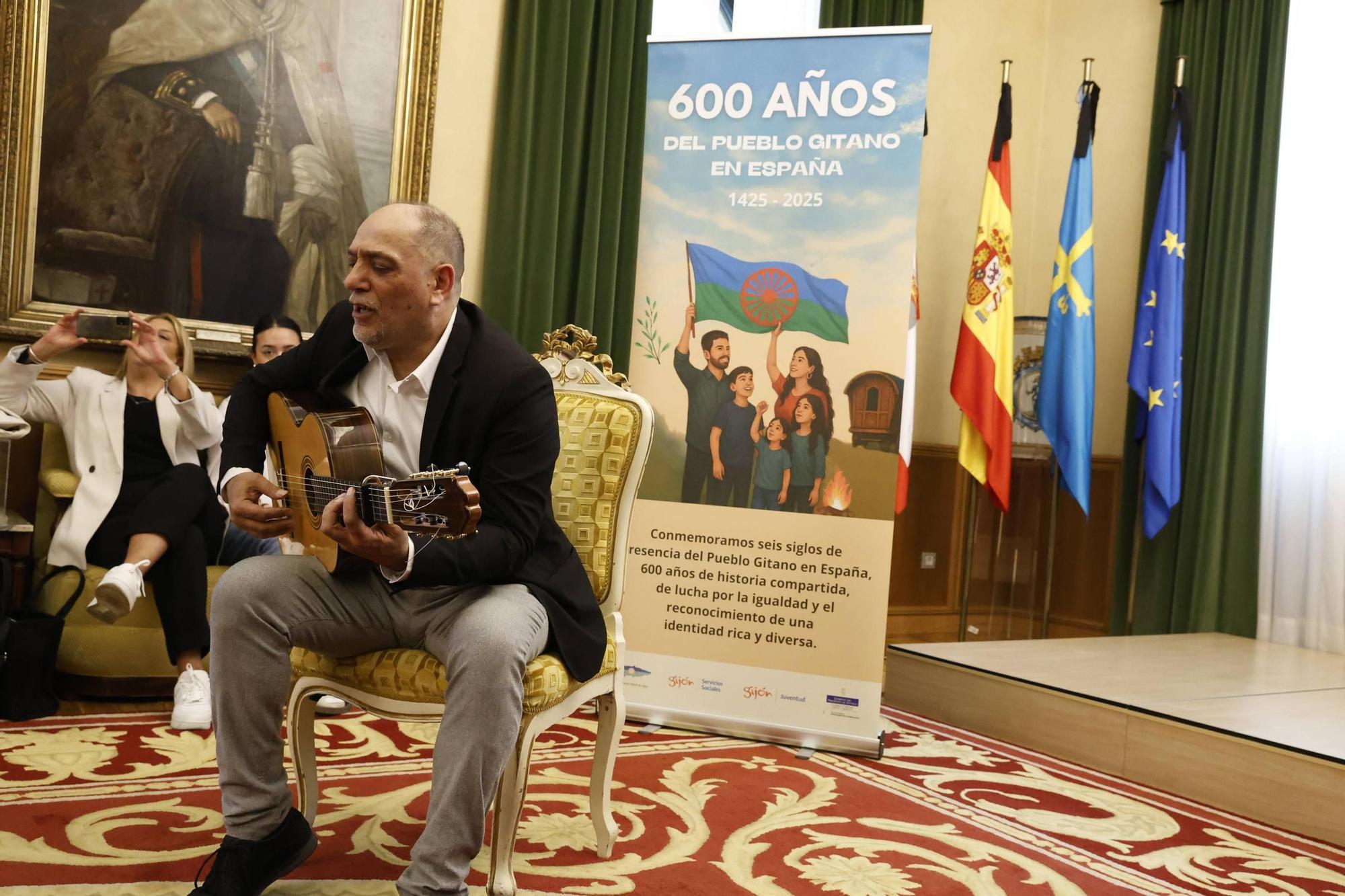El homenaje en Gijón a Adela Gabarri, en imágenes