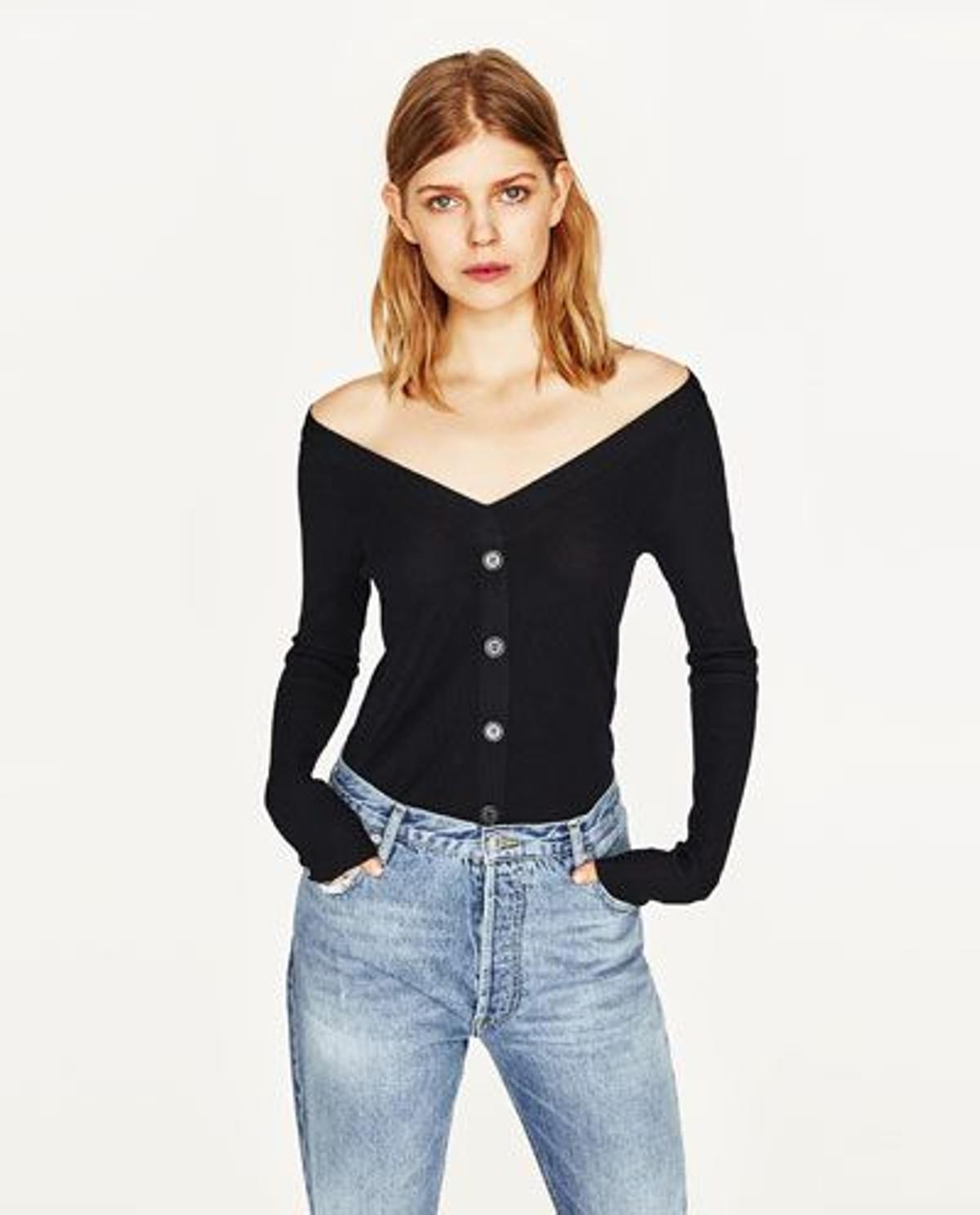 Chaqueta de punto de Zara