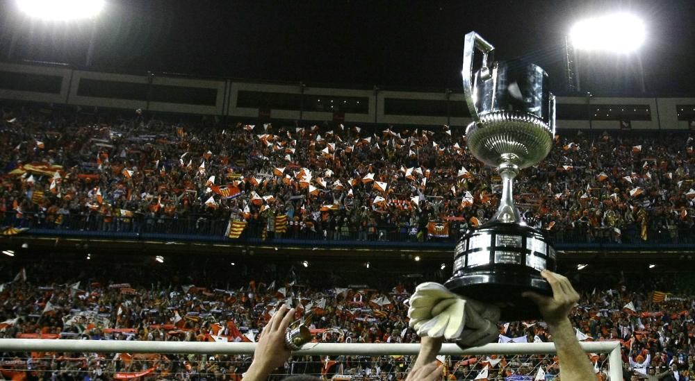 Diez años del último título de Copa del Rey del Valencia CF