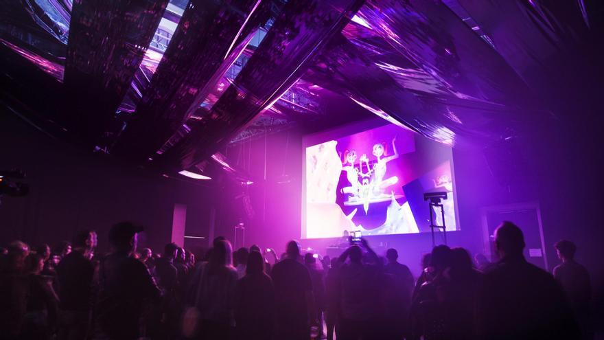 El ambiente en una edición anterior del festival Electrónica en abril.
