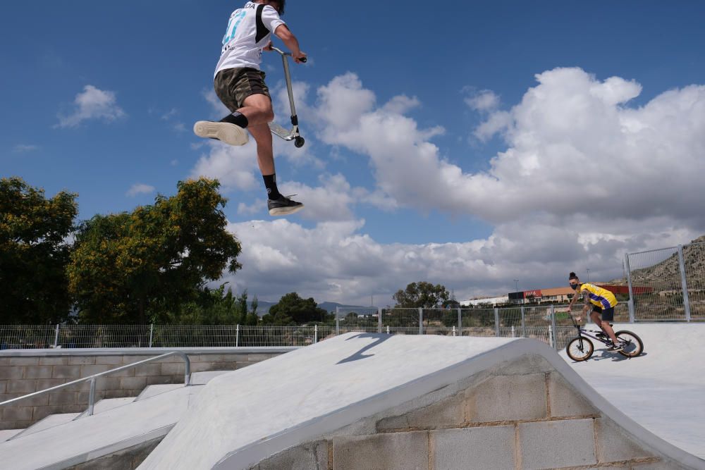 Skate Park de Elda: así es el nuevo parque deportivo