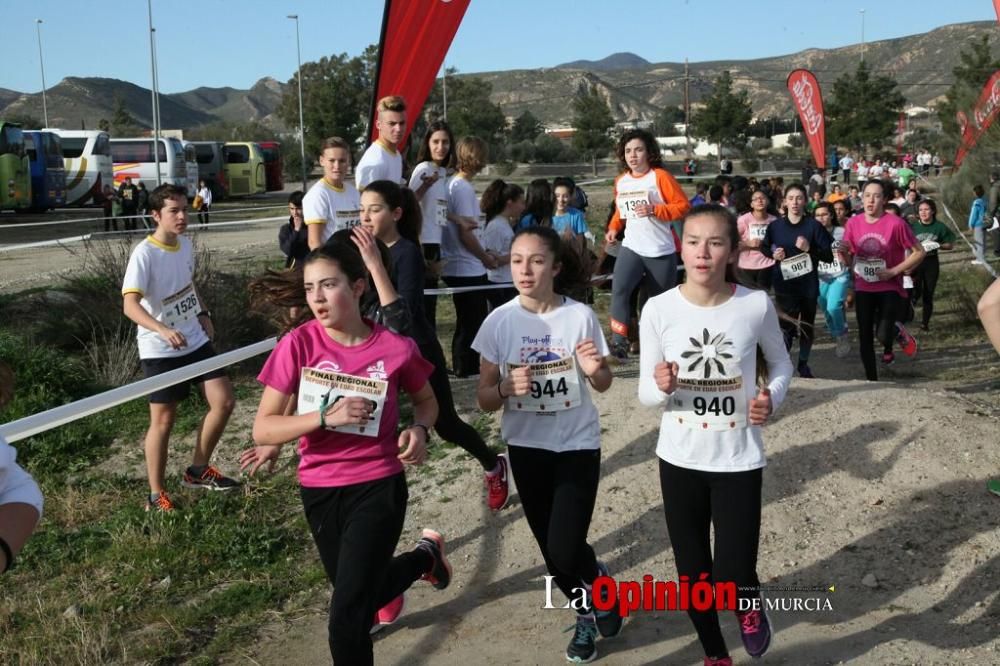 Final Regional Escolar de Cross de Campo a través