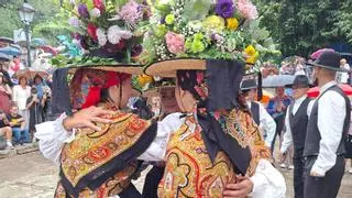 Darbo bailó bajo la lluvia con una danza muy aplaudida y con vivas del público