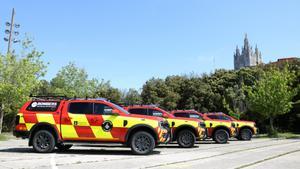 Nuevos vehículos de Bombers de Barcelona