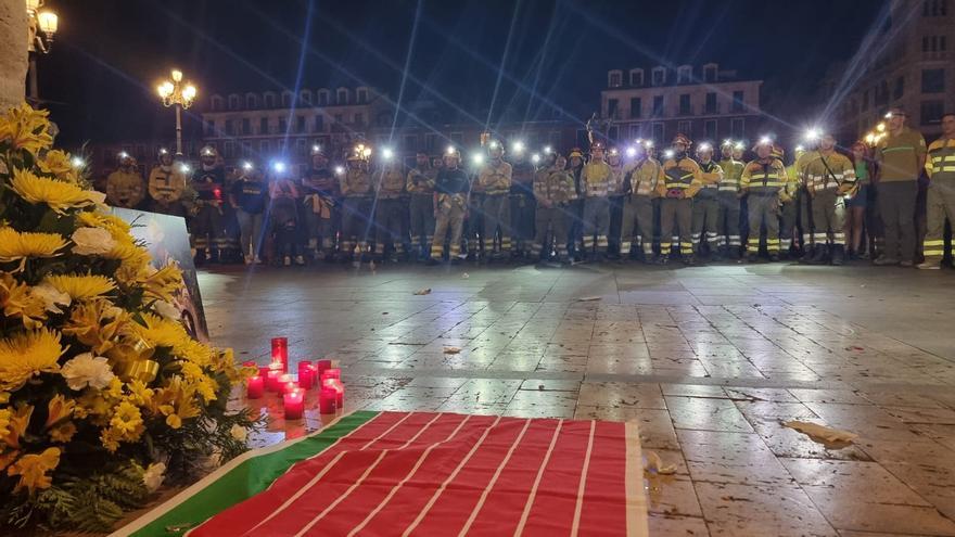 Silencioso recuerdo a Daniel y Victoriano, fallecidos en el incendio de Losacio