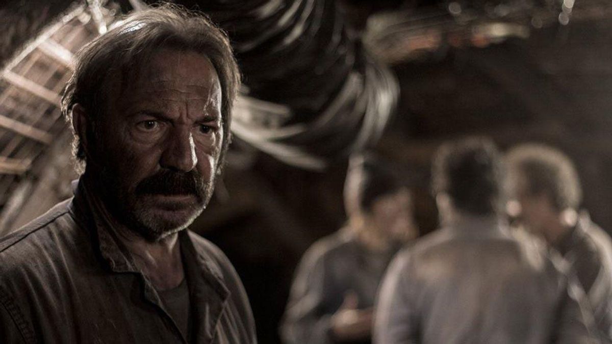 José Antonio Lobato, en la película "Enterrados".