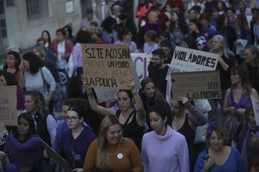 Manifestación del 8M en el Port de Sagunt