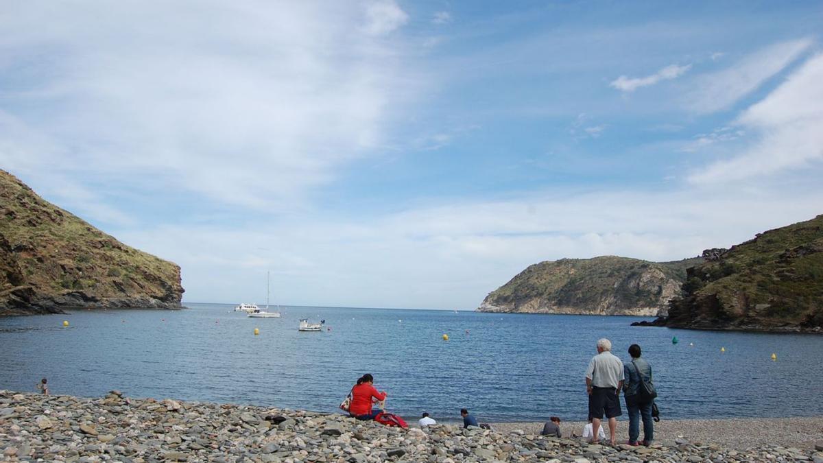 Una de les cales del Parc Natural de Cap de Creus.