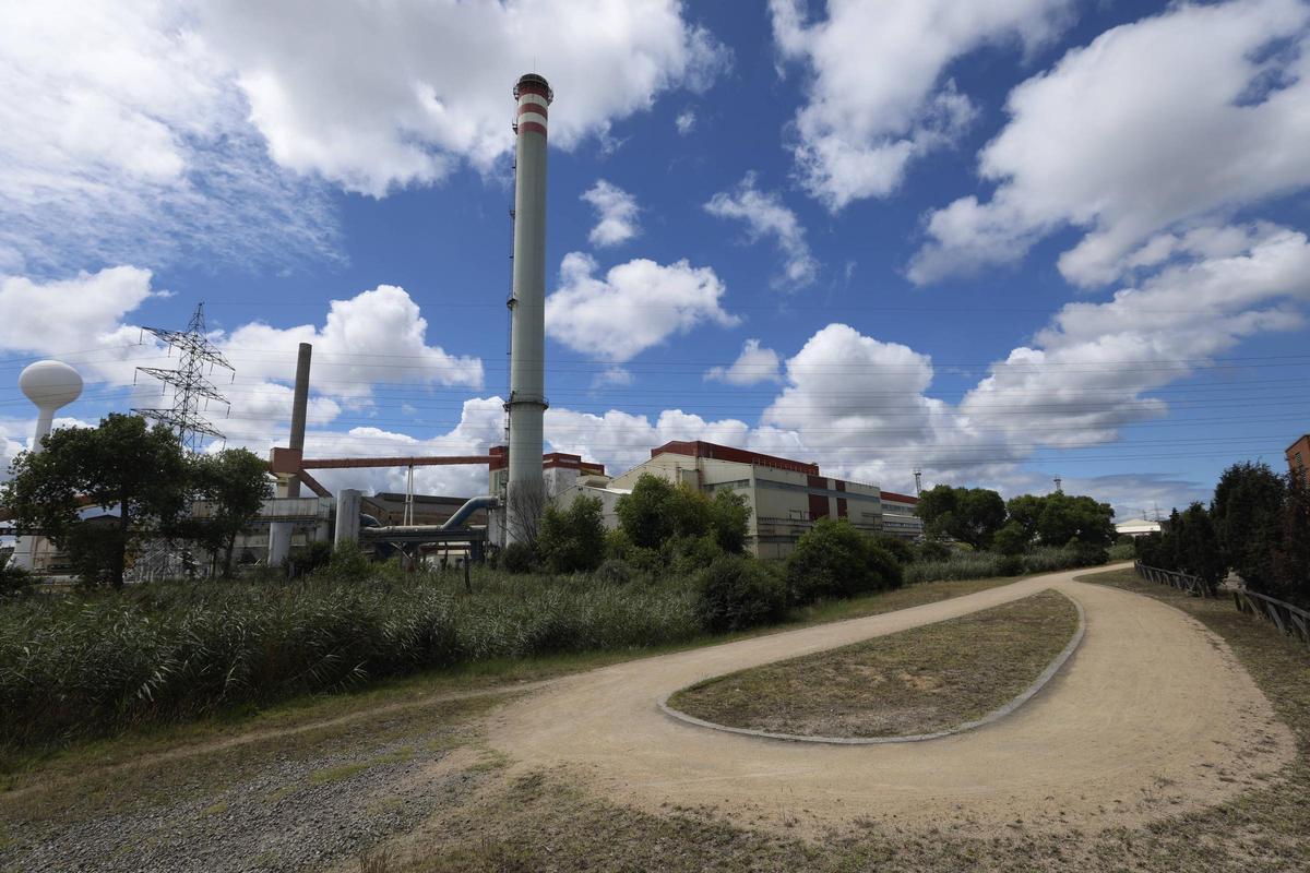 Instalaciones de Saint-Gobain, en Avilés.