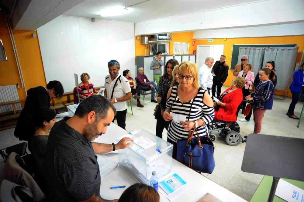 Las imágenes que dejó el 25-S en la comarca de Arousa