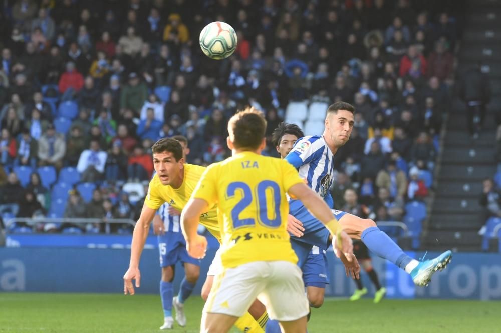 El Dépor le gana 1-0 al Cádiz