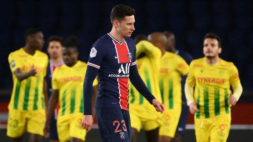 El Nantes sonroja al PSG (1-2)