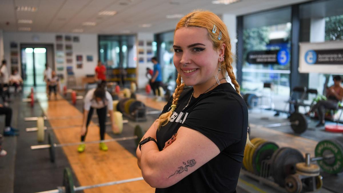 Irene Blanco, ayer, en la Casa del Agua.