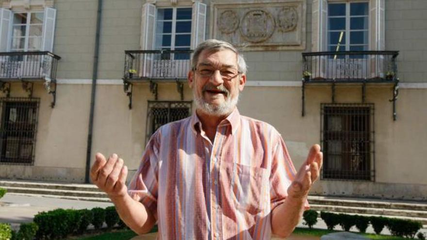 El presidente de los Caballeros Templarios, José Manuel Fernández.