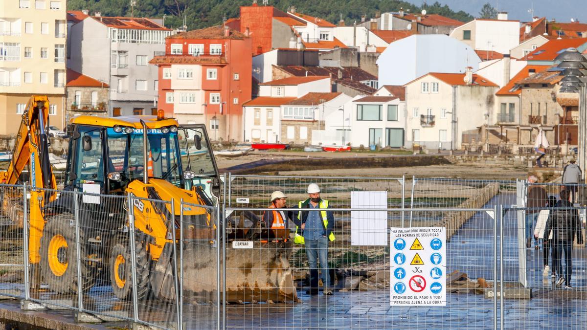 Las obras se reanudarán el 10 de enero.