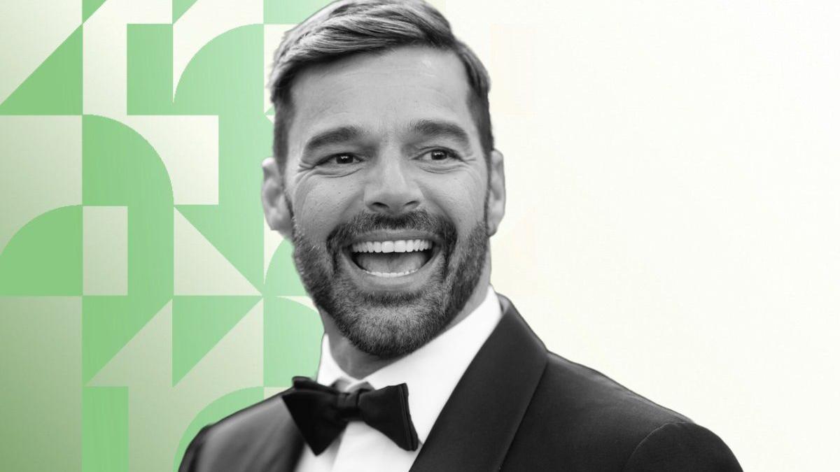 Ricky Martin cantante y actor.
