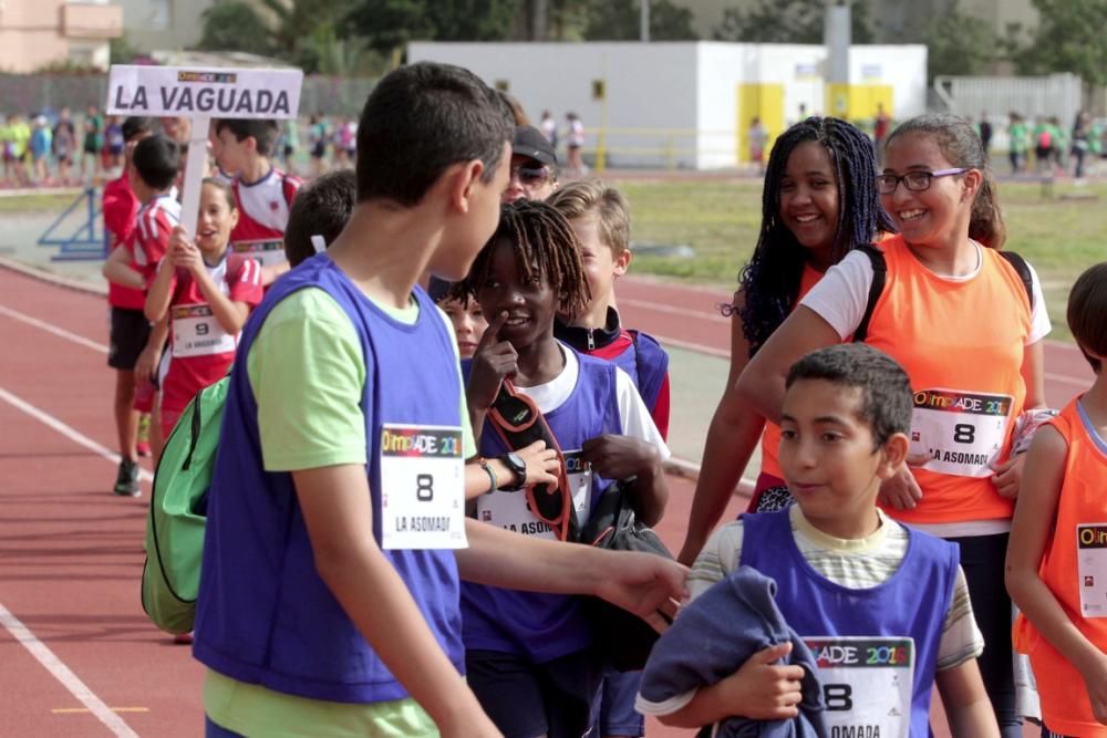 Competición escolar de Atletismo en Cartagena