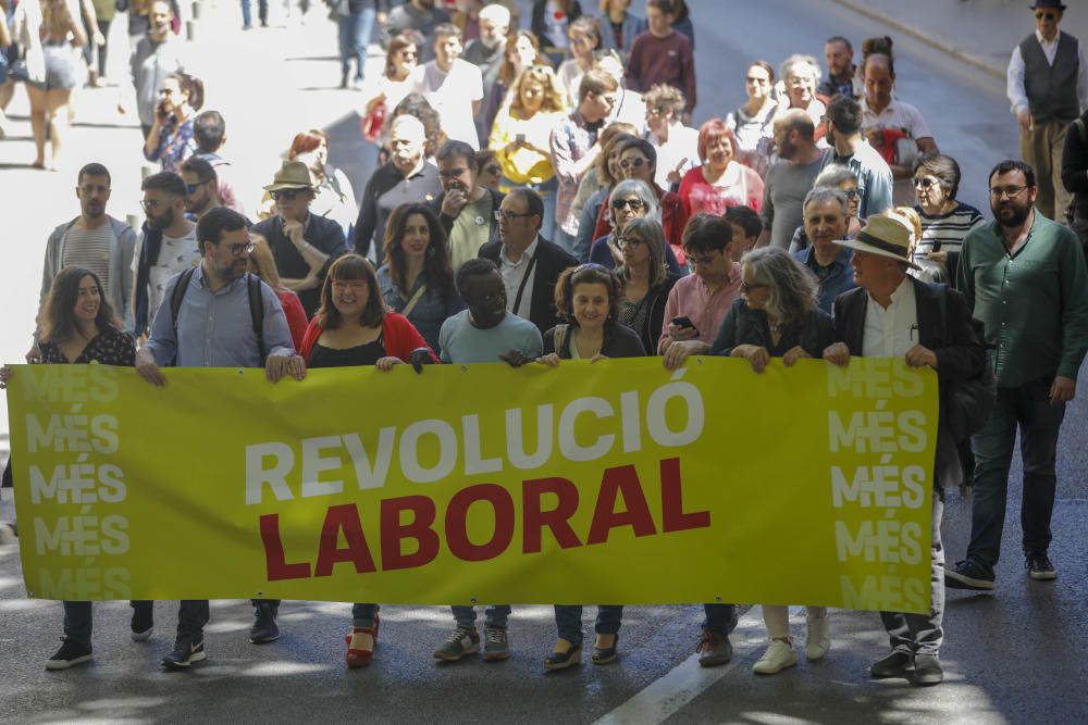 Unas 2.000 personas reivindican en Palma la recuperación de derechos de los trabajadores