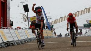 Nairo Quintana, segundo en la etapa reina