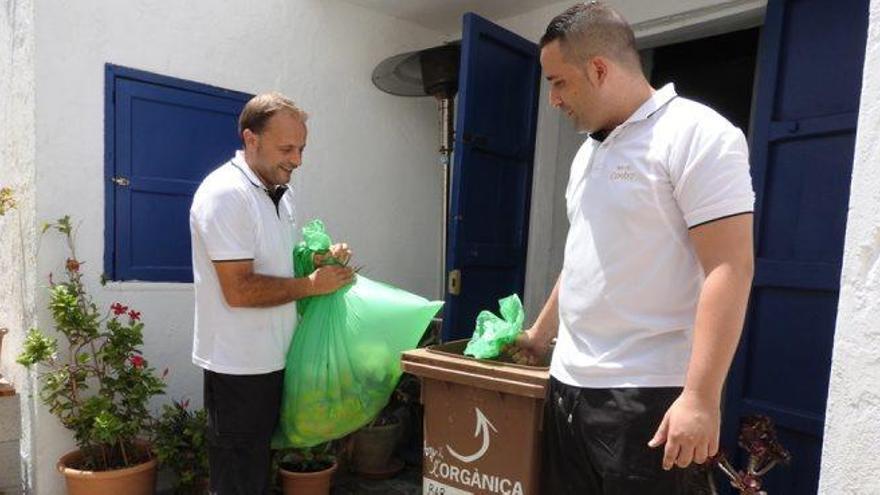 Formentera recicla cien toneladas con el proyecto de recogida de materia orgánica