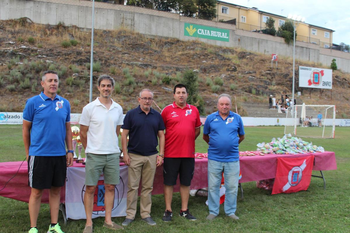 La organización junto con Eugenio Martínez y Pedro Castronuño