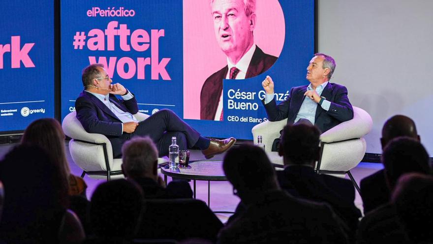 César González-Bueno (Sabadell): &quot;Sigo convencido de que la opa no va a salir, no es buena para los clientes, ni para los accionistas, ni para el país&quot;