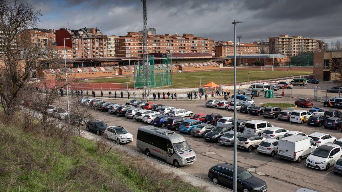 GALERÍA | El cribado de Santa Elena en la Ciudad Deportiva de Zamora, en imágenes