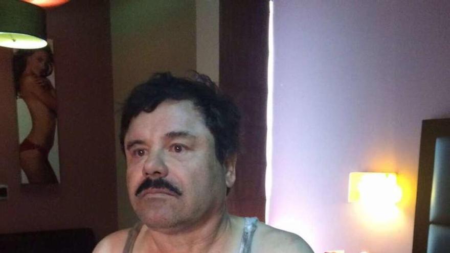 Primera imagen del narcotraficante Joaquín &quot;El Chapo&quot; Guzmán filtrada a medios locales. // STR