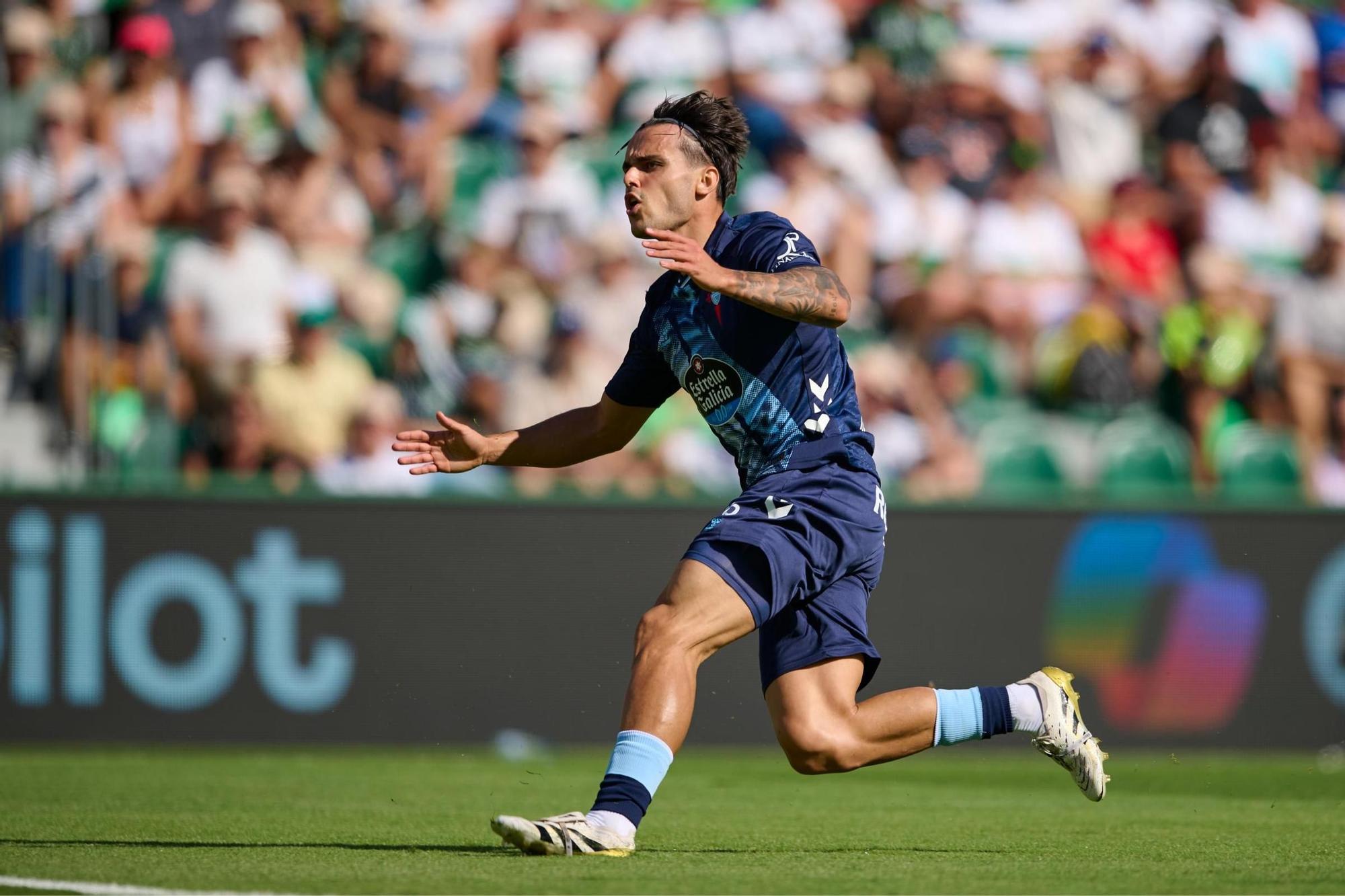 Las imágenes del Elche-Celta