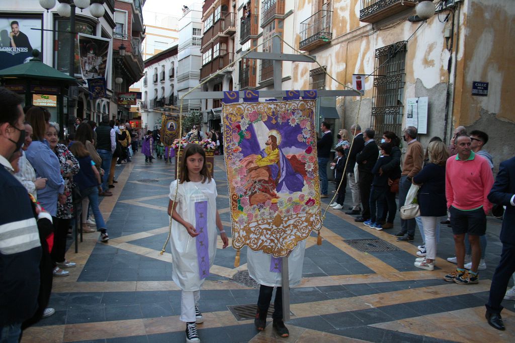 Procesión de papel en Lorca