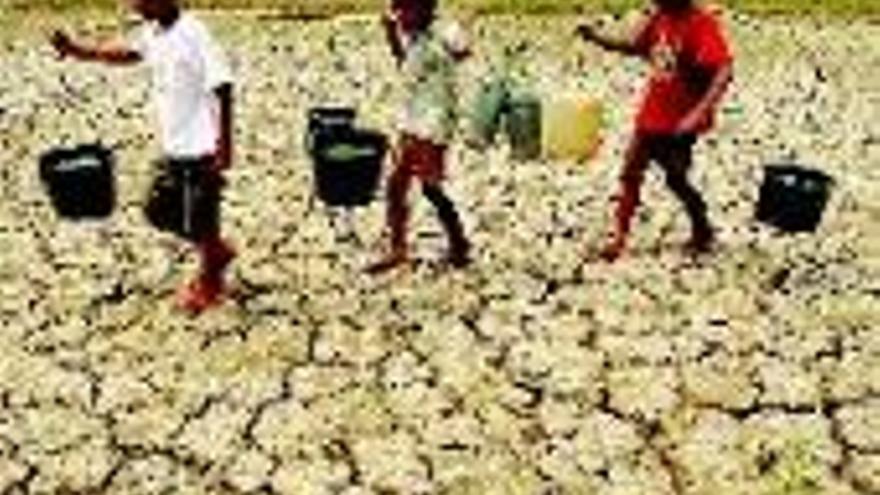 El agua contaminada mata cada día a unos 5.000 niños