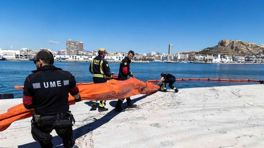 MARSEC-26 mide la coordinación ante emergencias marítimas en el Puerto de Alicante