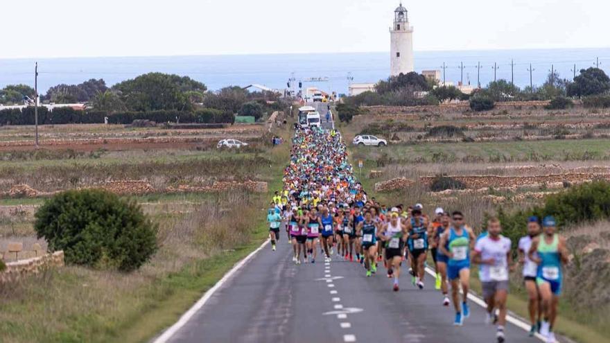 Estas son las carreteras cortadas el sábado 13 de mayo por la Media Maratón de Formentera
