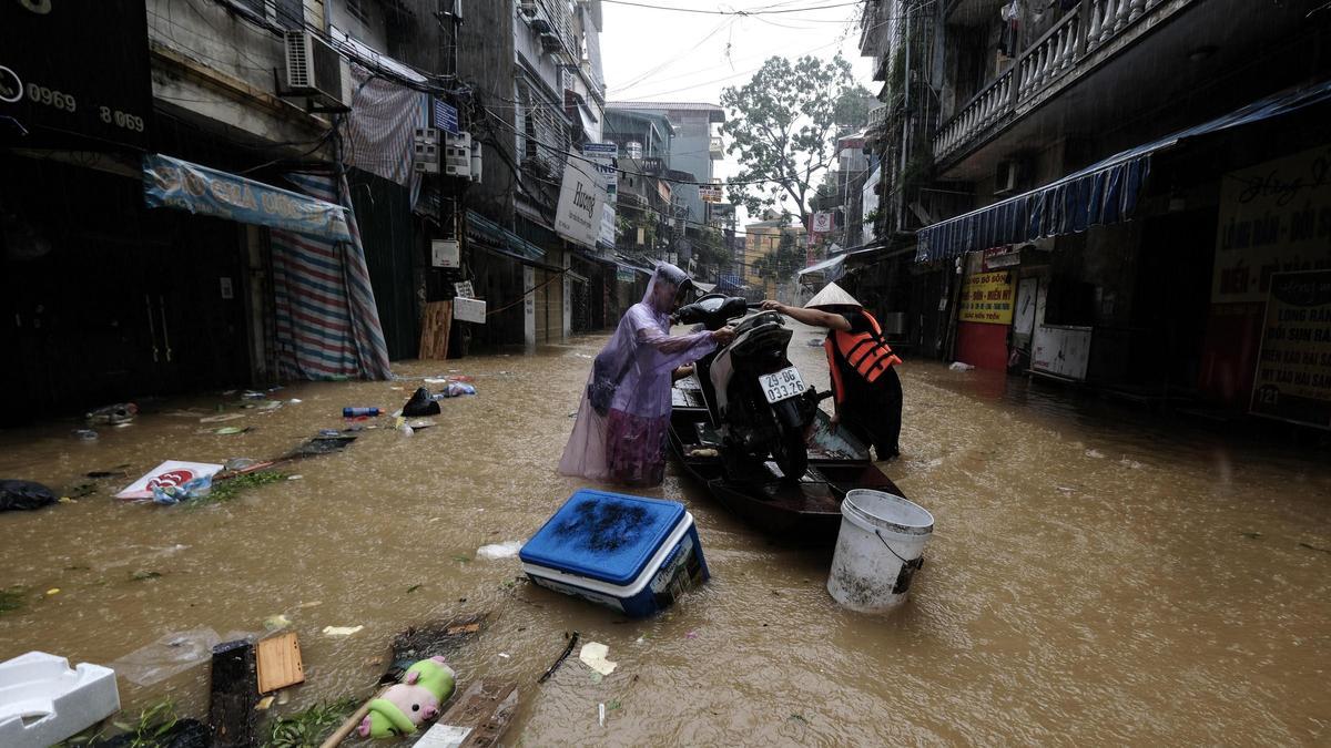 El supertifón Yagi deja 155 muertos y 141 desaparecidos en Vietnam