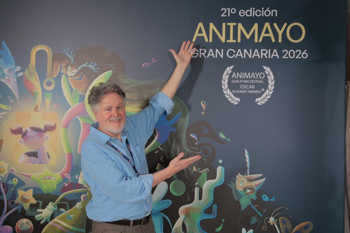 Pascal Blais, en la inauguración de Animayo