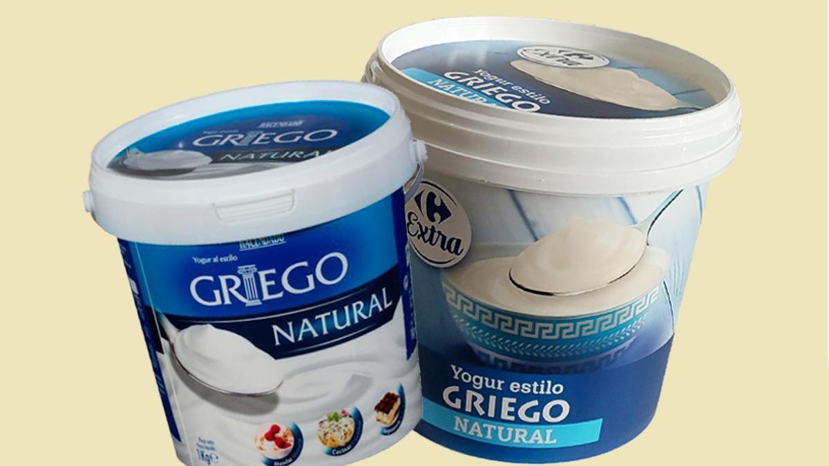 Los yogures griegos de un kilo se han popularizado.