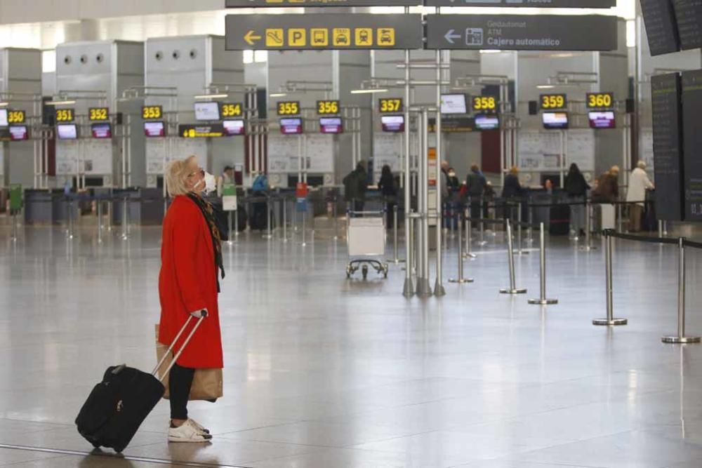 El Aeropuerto de Málaga en Estado de Alarma