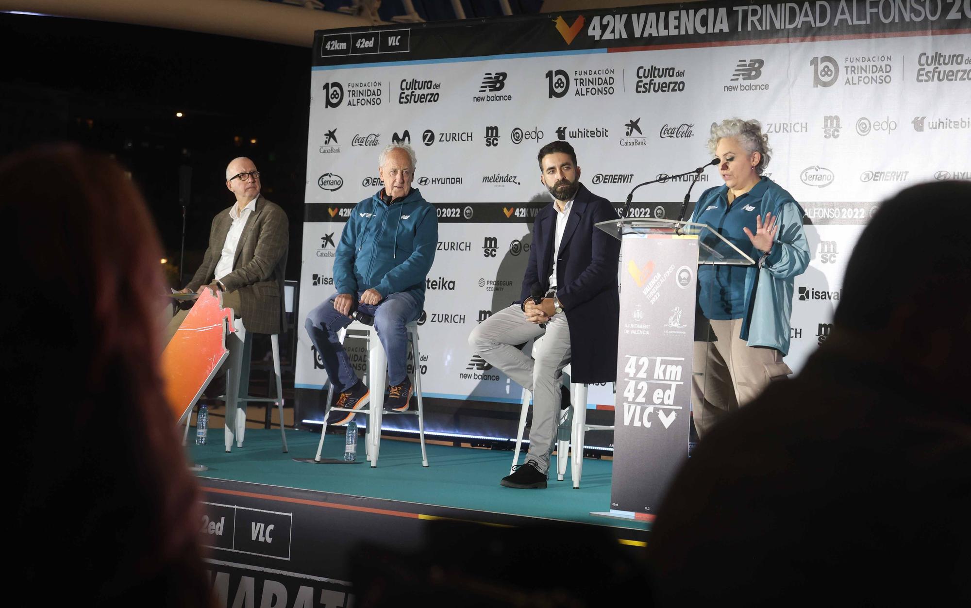 Presentación del 42 Maratón Valencia Trinidad Alfonso