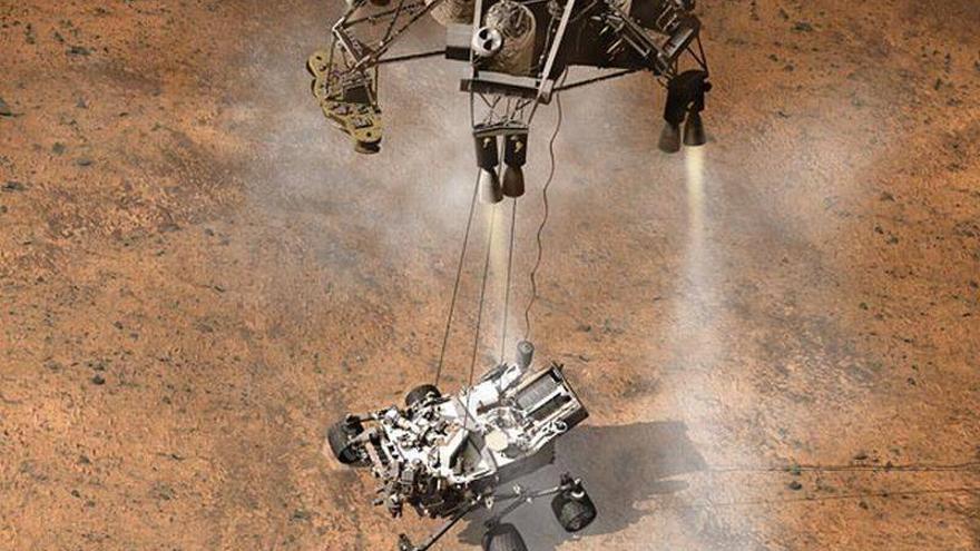 Científicos españoles monitorizarán en directo la llegada del rover Curiosity a Marte