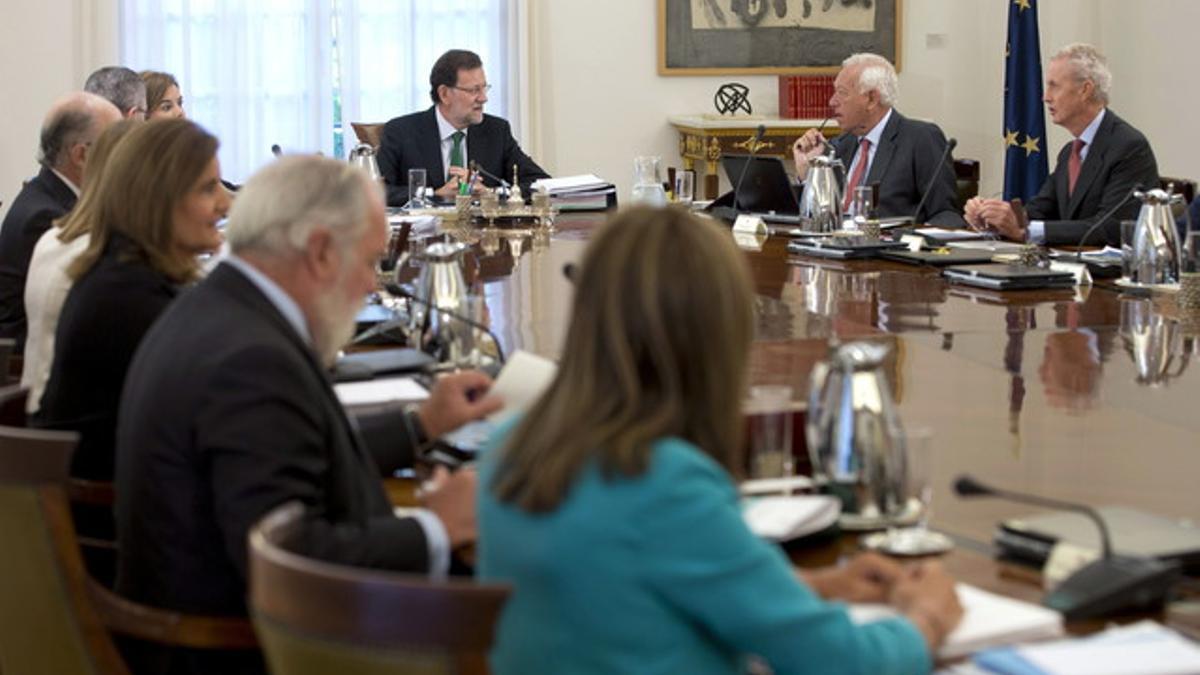 Reunión del Consejo de Ministros, presidido por Mariano Rajoy.