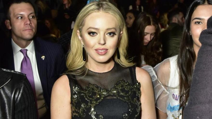 A Tiffany Trump le hicieron el vacío en el desfile de Philipp Plein